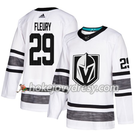 Pánské Hokejový Dres Vegas Golden Knights Marc-Andre Fleury 29 Bílá 2019 NHL All-Star Adidas Authentic